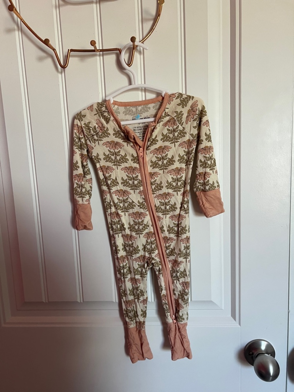 Little One Shop floral sleeper 0-3 month